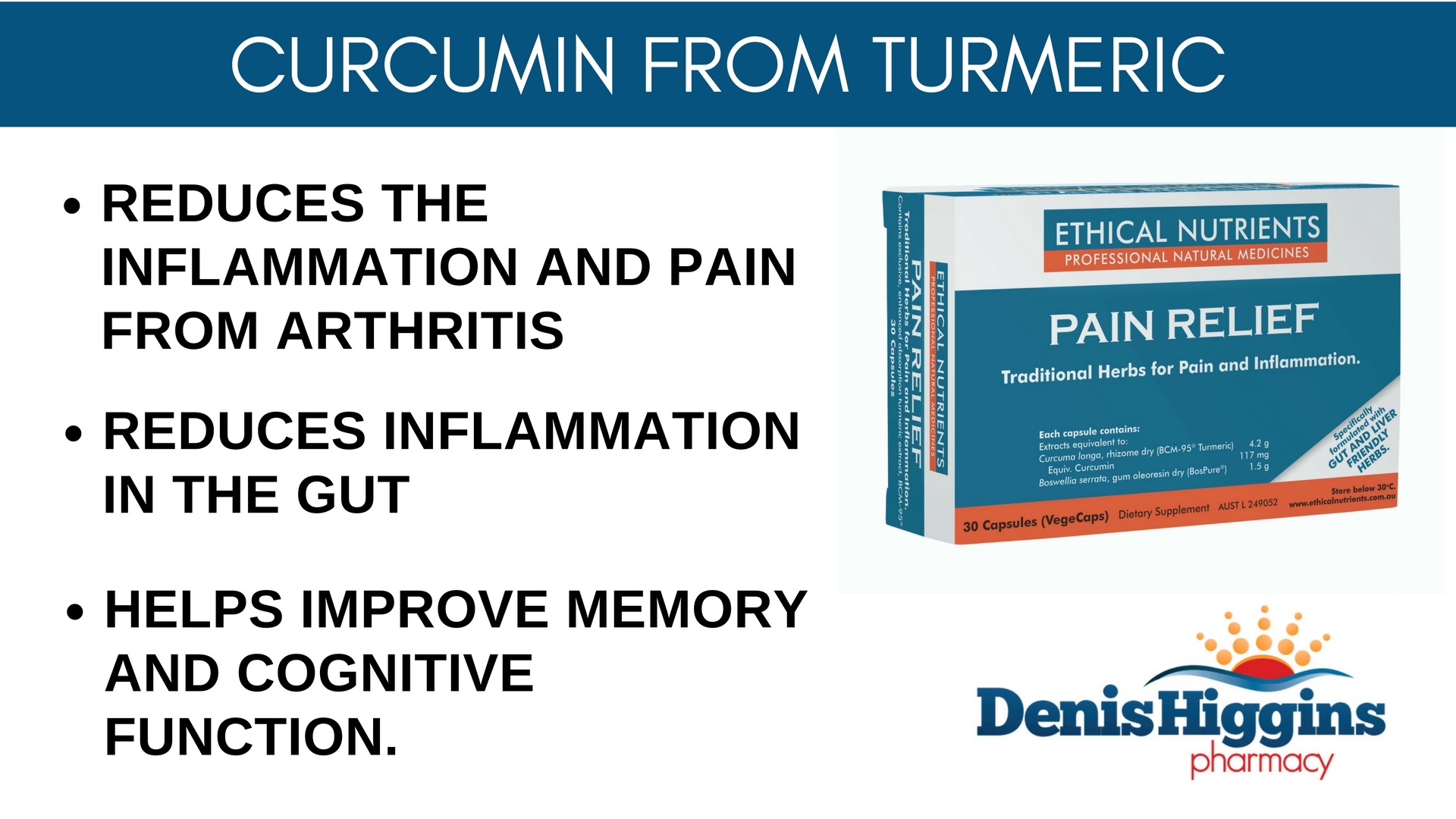 CURCUMIN FROM TURMERIC